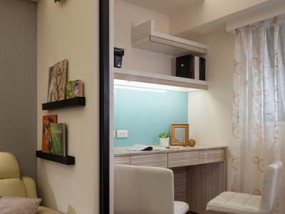 广州阳台改书房,整体阳台创意设计