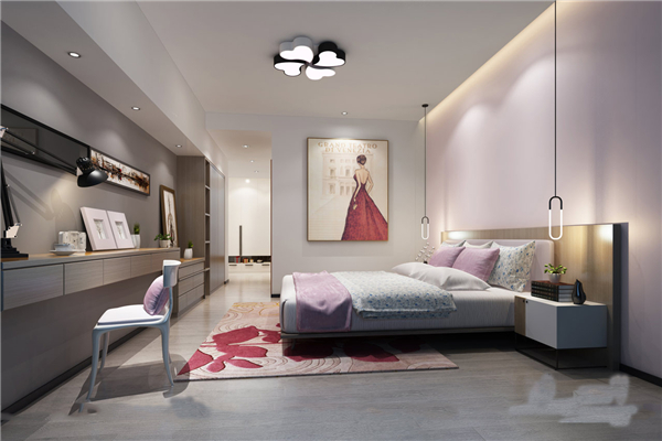 女孩房装修效果图