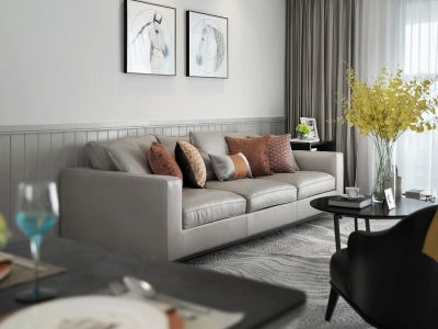 阳光骄子C区88平米现代风格装修案例