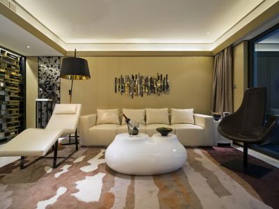 牡丹园118平米现代风格装修案例