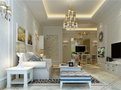 简欧别墅装修设计案例-时尚与内涵的完美结合