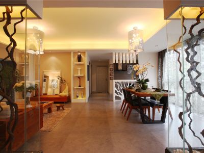 民生逸兰汐116平米现代简约装修效果图