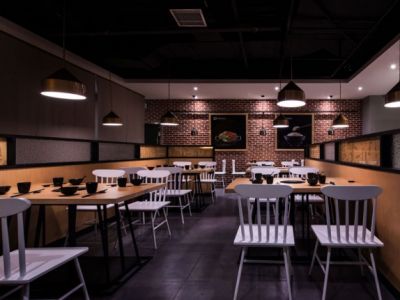 260平米火锅店装修效果图