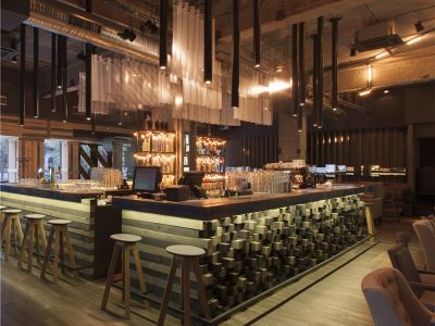 300平米酒吧装修效果图