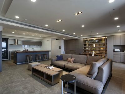 芸香园140平米现代风格装修案例