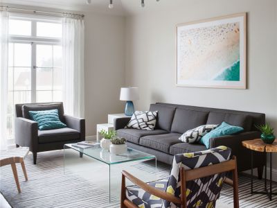 阳光骄子87平米现代风格装修案例