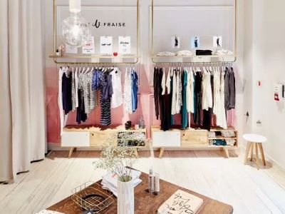 45平米潮流女装店设计装修案例