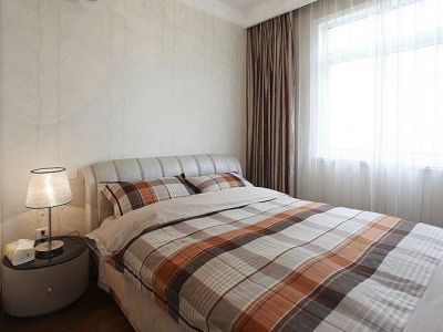 禹新花园现代简约风格139平米装修效果图案例