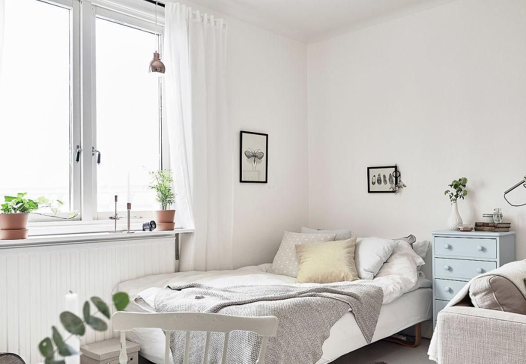 北欧风格卧室装修图片
