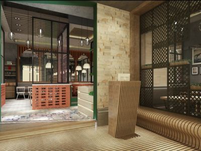 餐饮店装修图片