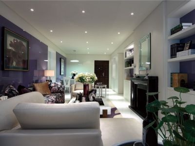 公园世家110平米现代风格装修案例