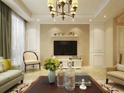 香溪庭院230平简欧风格装修案例