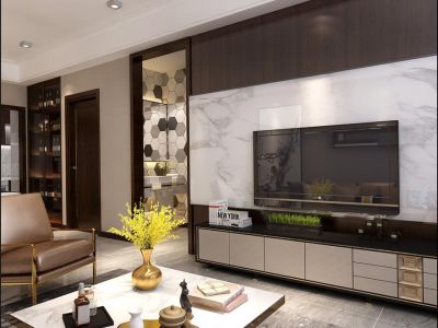 中海寰宇93平米现代宜家风格装修案例