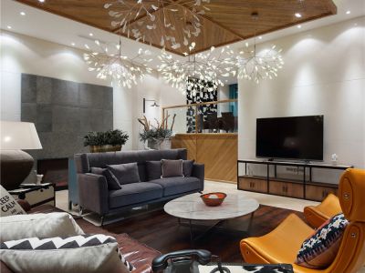 鹿先生的洋房二居室装修案例93㎡