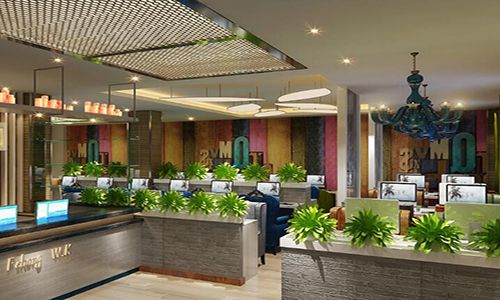 银川网咖装修_网络会所装修设计