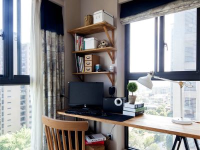 混搭风格装修案例三居室143㎡