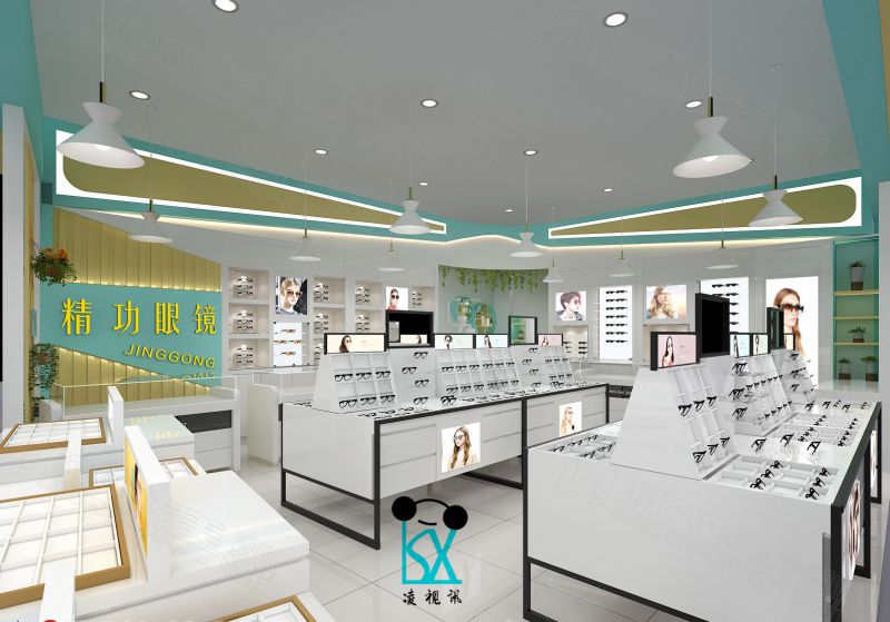 眼镜店装修效果图
