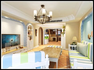 中海国际145平米装修效果图案例