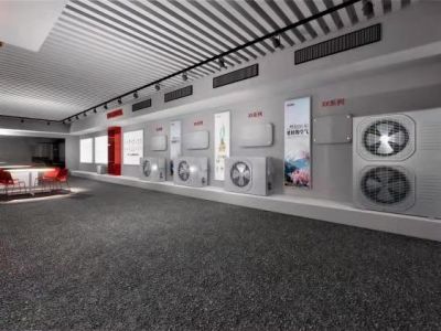 商铺现代风格198平米装修效果图