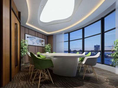 时代广场混搭风格650平米装修效果图