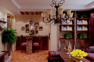 美式风格小户型平层装修设计注意事项 瞬间让空间扩大