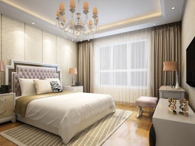 欧洲印象欧式风格118平米装修效果图案例