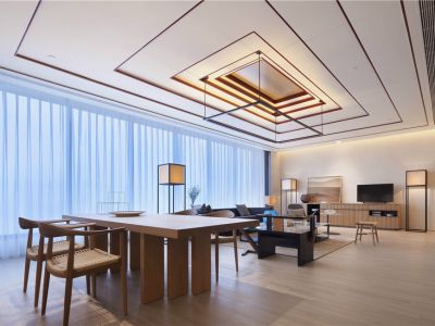 新琇苑中式风格三居室装修案例效果图