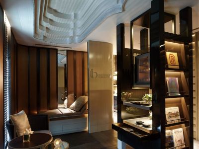 银川美容_美发_减肥店装修设计案例效果图