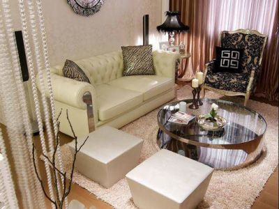 金域蓝湾美式风格102平米装修效果图案例