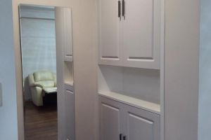 现代简约装修设计 除墙面装饰外主体框架基本完成