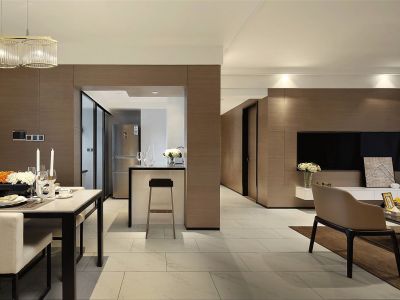 中海国际社区139平米现代简约风格装修效果图