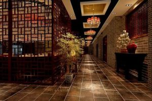 当火锅跟水泥扯上关系 银川超酷园林风格火锅店装修