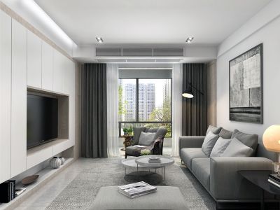 滨江公馆现代风格