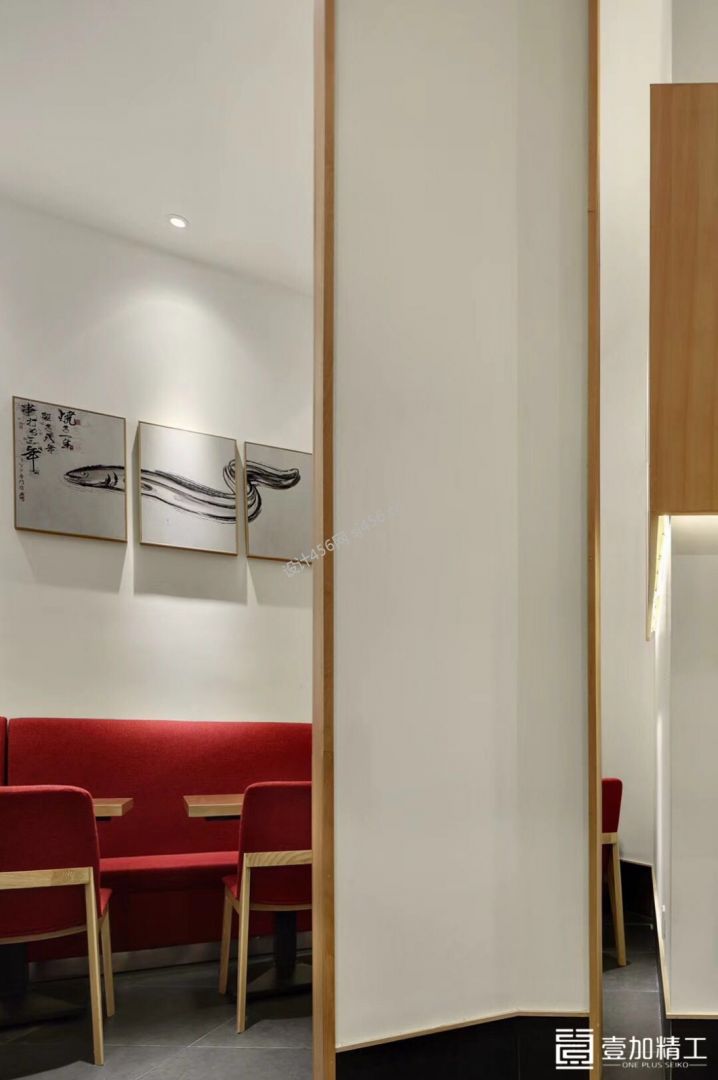 2020日本料理店隔断装修效果图