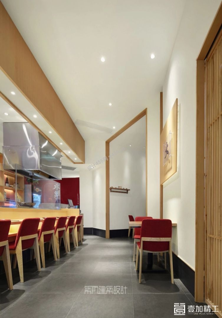 2020日本料理店过道装修效果图