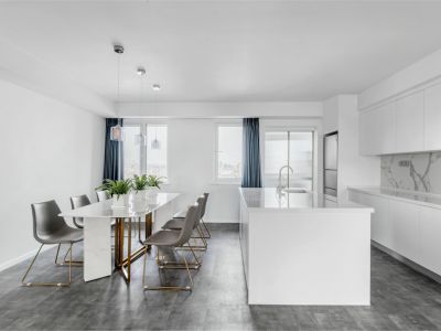 世贸悦海183平米现代简约装修效果图