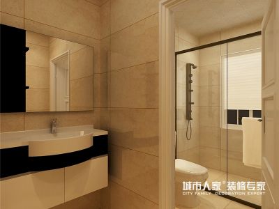 中安鸣翠苑126平方米装修效果图