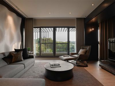 阅海万家F1区132平米现代风格装修效果图