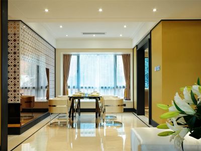 长城花园西区122平米现代装修效果图