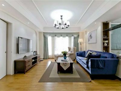 新都名邸混搭118平三居室装修案例