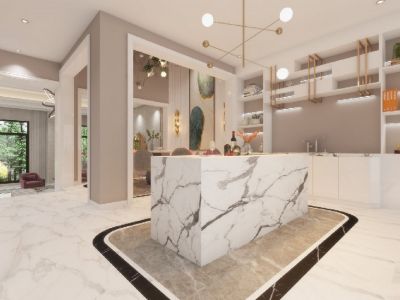 绿地壹品现代轻奢风格