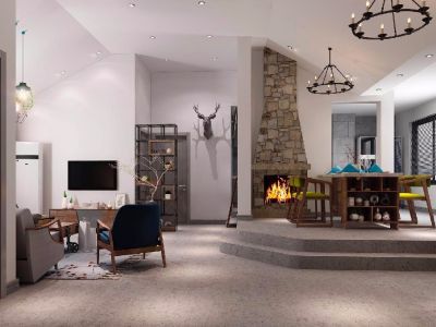 盛洋小区混搭风格