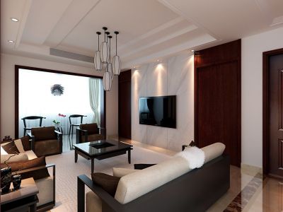 恒通佳苑新中式设计