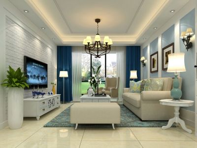 海域天境美式风格设计