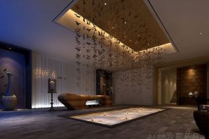 【东阳星艺装饰】迷人色彩美容院装修 美容院装修技巧