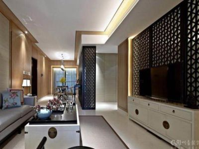 龙湖九里晴川三居101平现代风格装修案例赏析