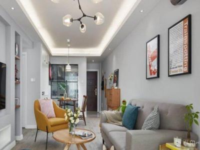 凯德世纪名邸三居110平简欧风格装修案例