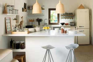 【东易日盛装饰】厨房吧台如何安排 吧台设计作用