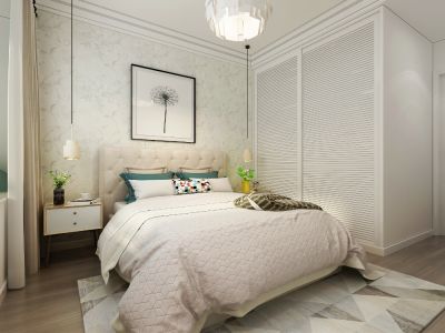 建业壹号城邦142平现代风格装修效果图