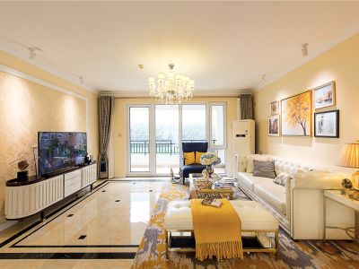 忆通壹世界145平欧式风格装修效果图